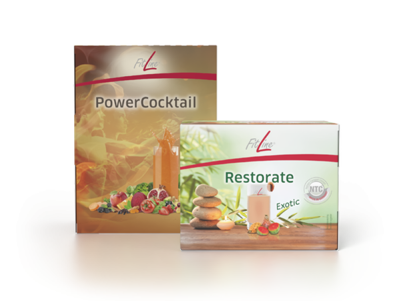 FitLine Optimal Set (PowerCocktail, Restorate Exotic)